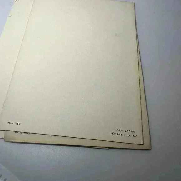 Vintage 1941 German Hummel Prints Cards - Picture 7 of 9